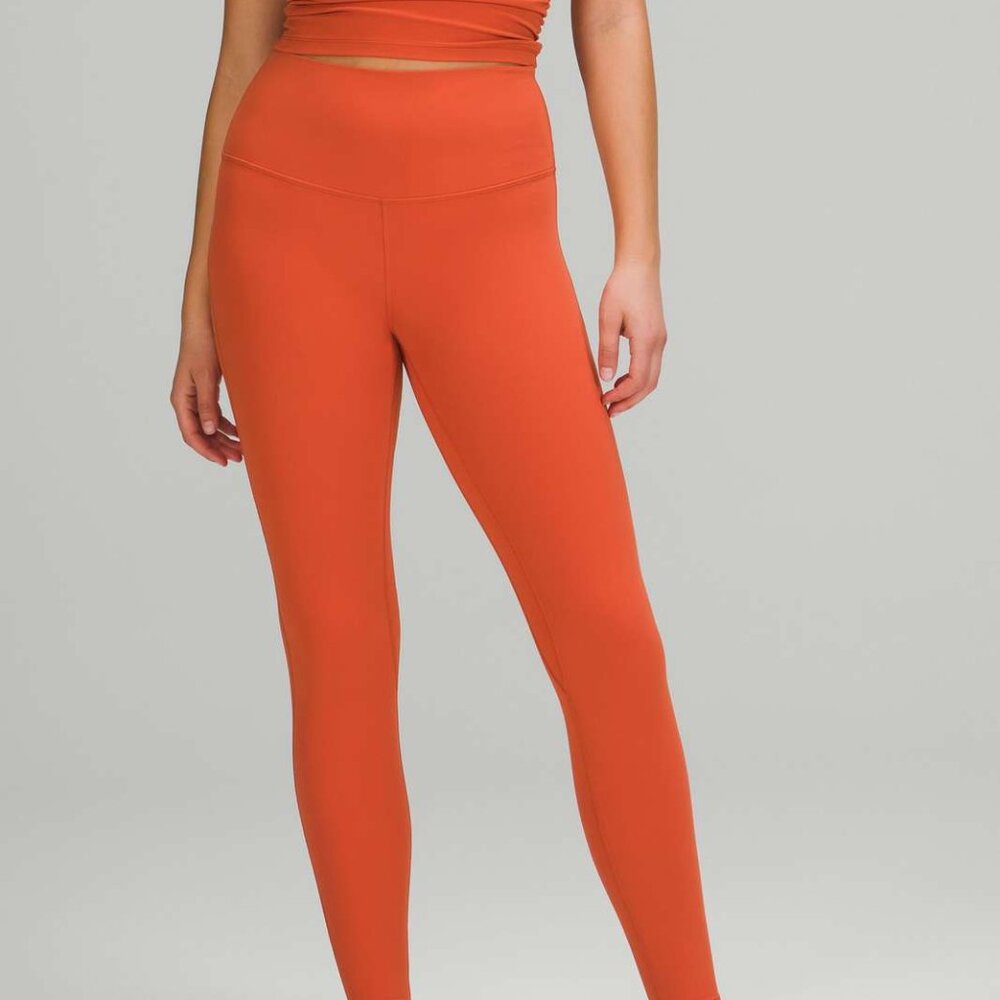 Lululemon Align High-Rise Pant 28" Canyon Orange Size 8